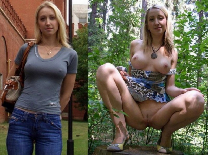 Полные девушки одетые и раздетые