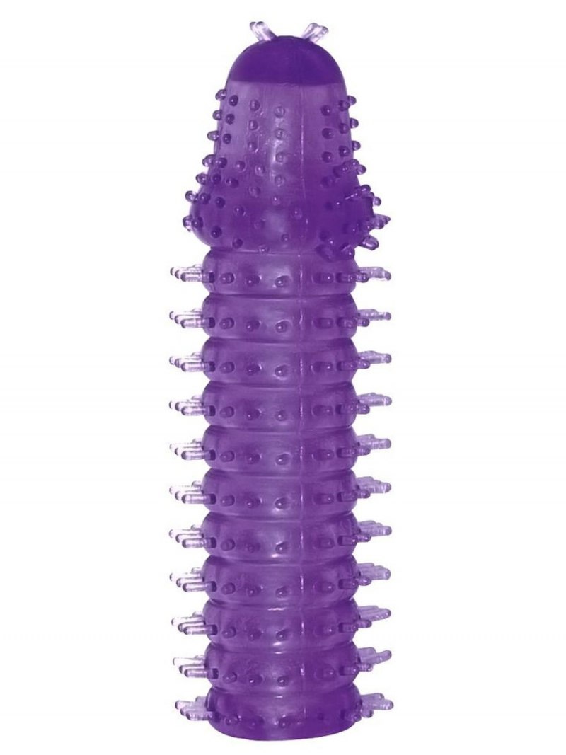 Dreamtoys насадка на пенис с треугольными шипами BASICX TPR Sleeve