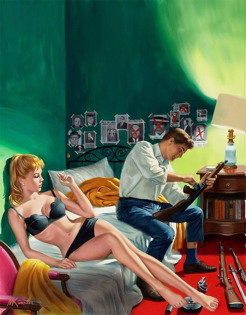 Морт Кунстлер картины