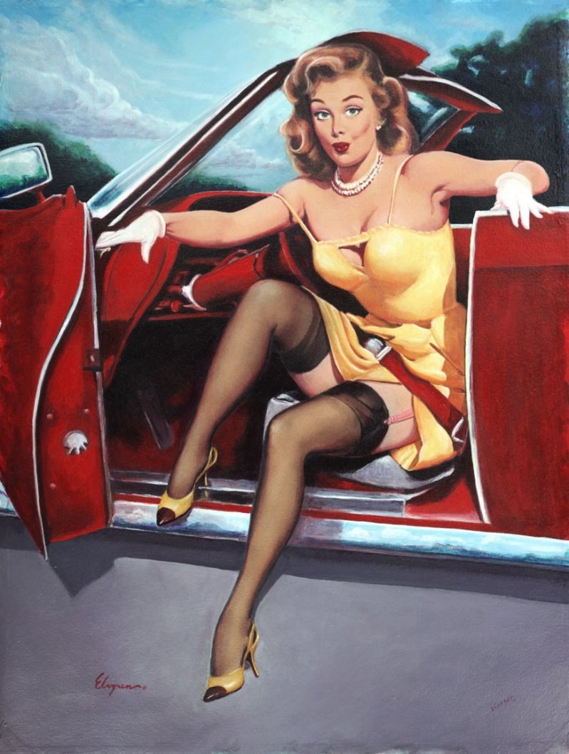 Художник Gil Elvgren