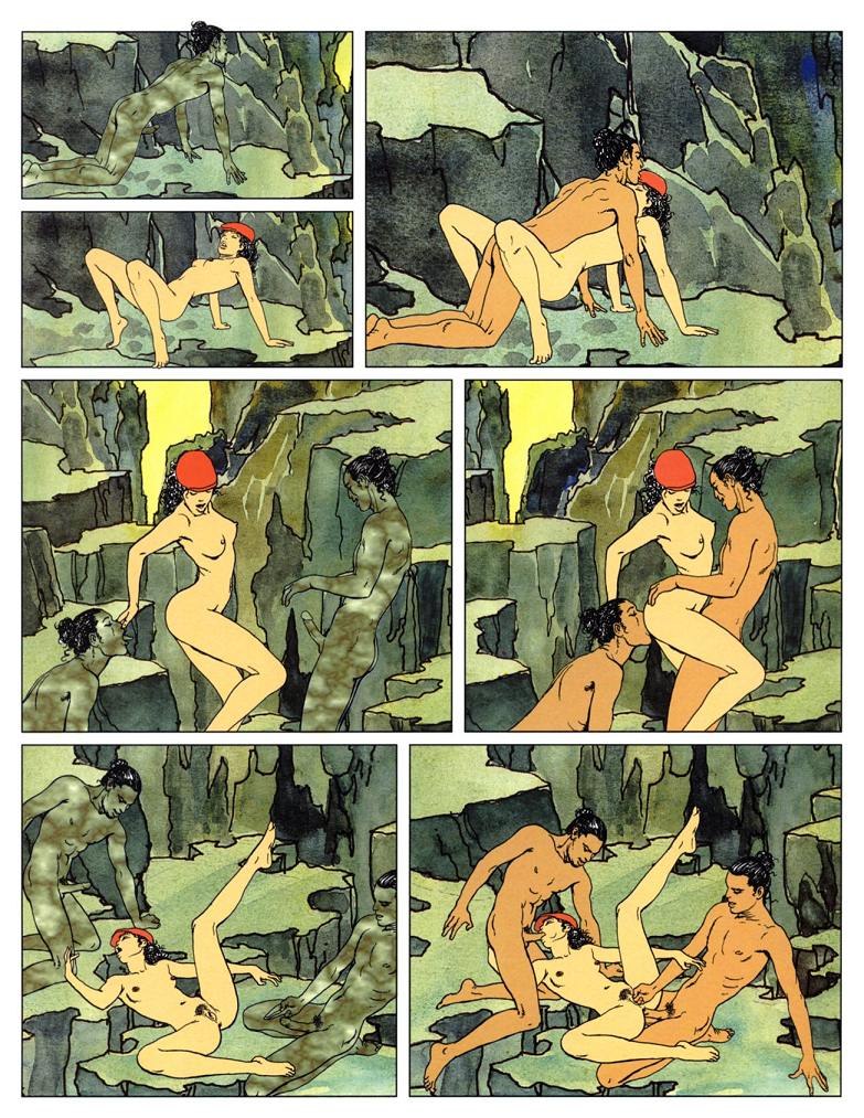 Эротические комиксы камасутра