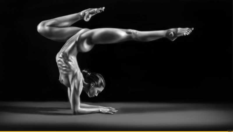 Спортивные девушки нагишом