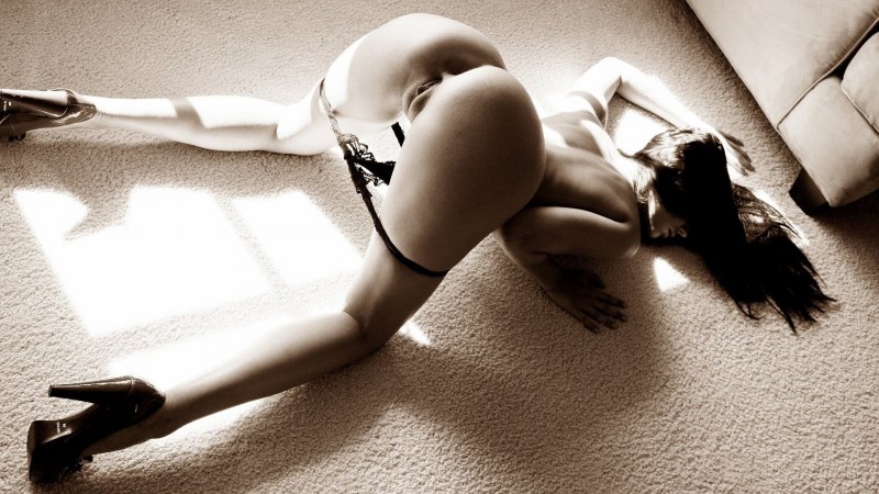 Красивые попки на четвереньках ню