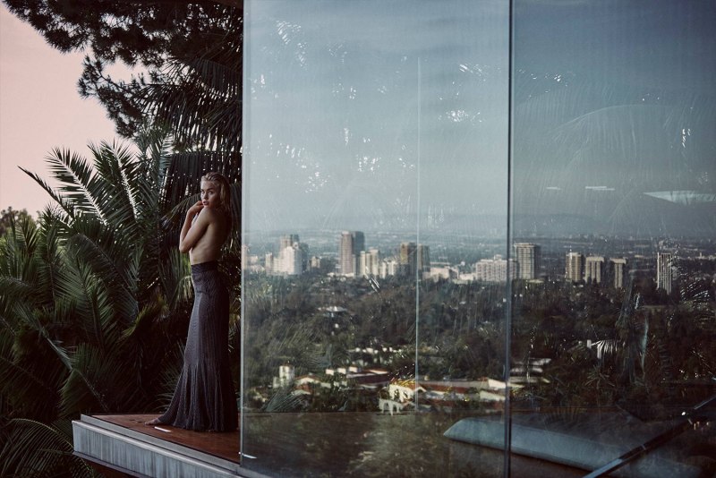 Отражение окна небоскреба