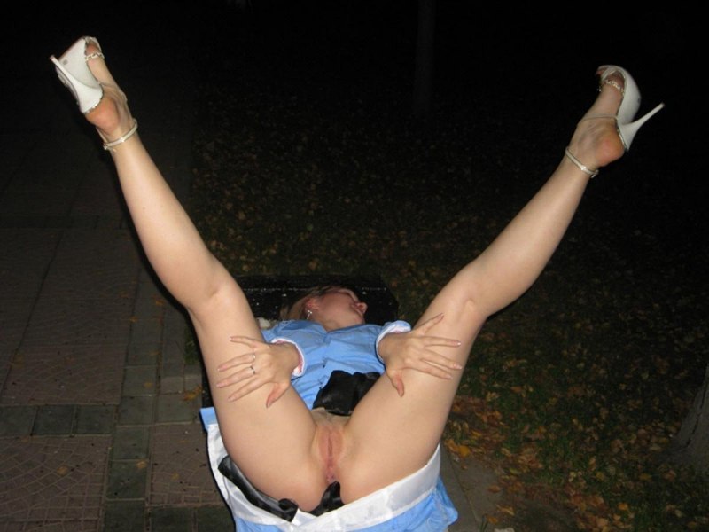 Подглядывание без трусов