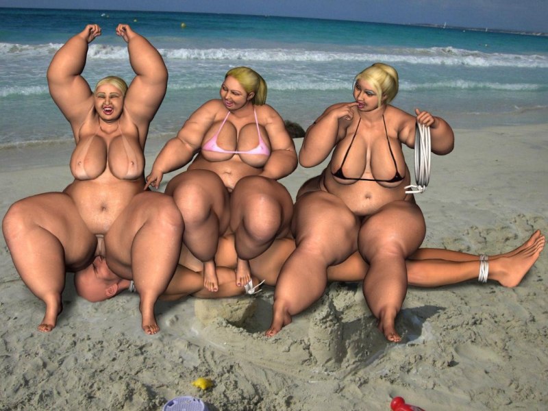 Голые bbw на пляже рисунки