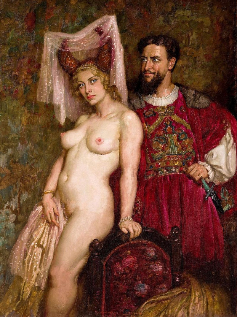 Эротическая живопись средних веков