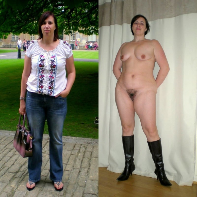 Женщины 40 лет одетые и раздетые