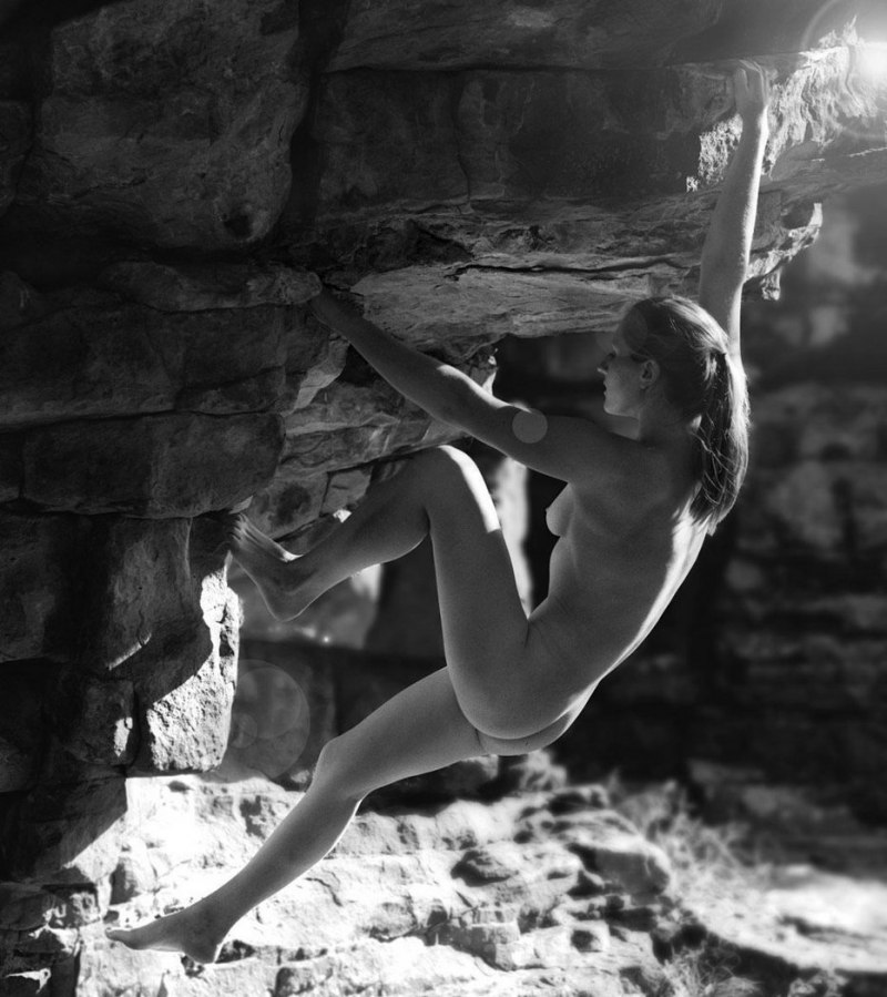 Голые женщины альпинистки