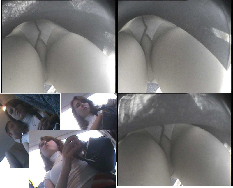 Школьница раздвинула попку