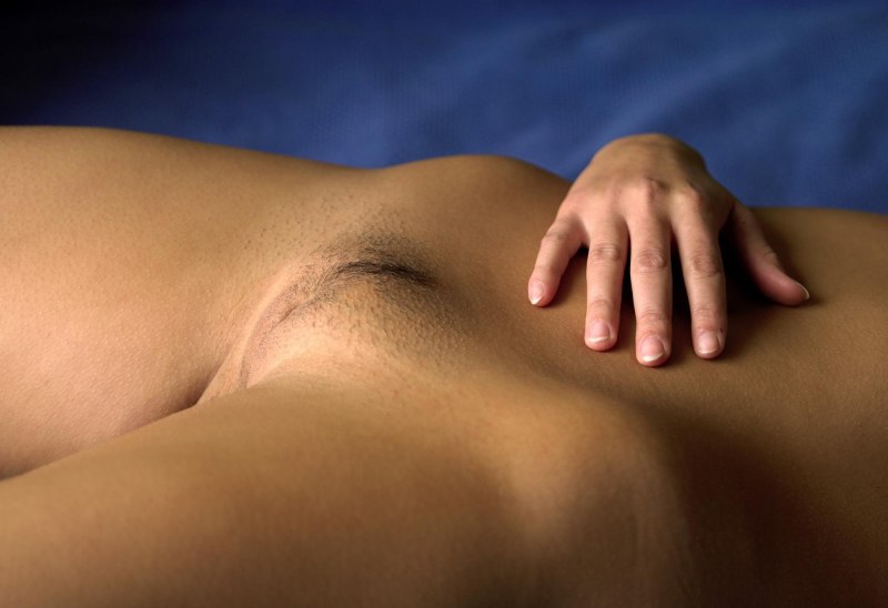 Выпуклый женский лобок