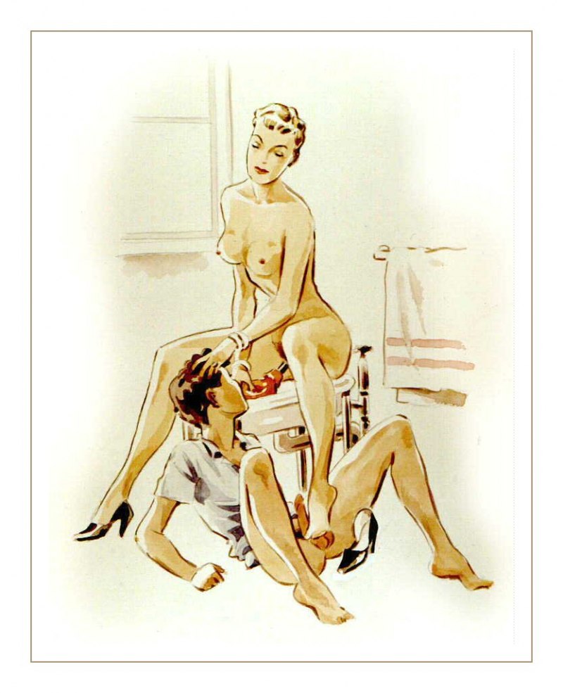 Кунилингус порнорисунок