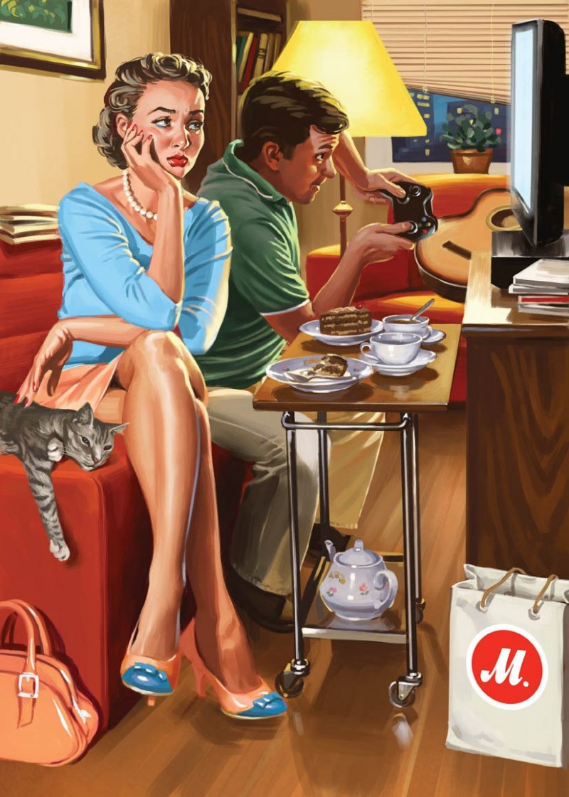 Пин ап художник Валерий Барыкин