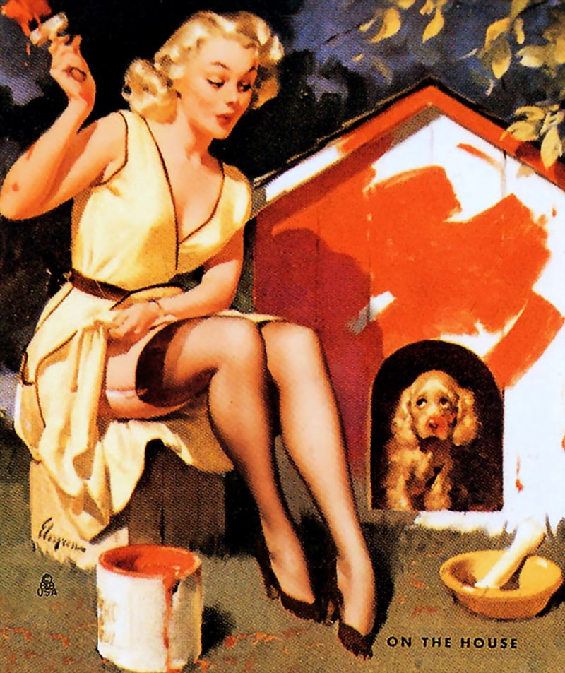 Бил Рендел пин-ап