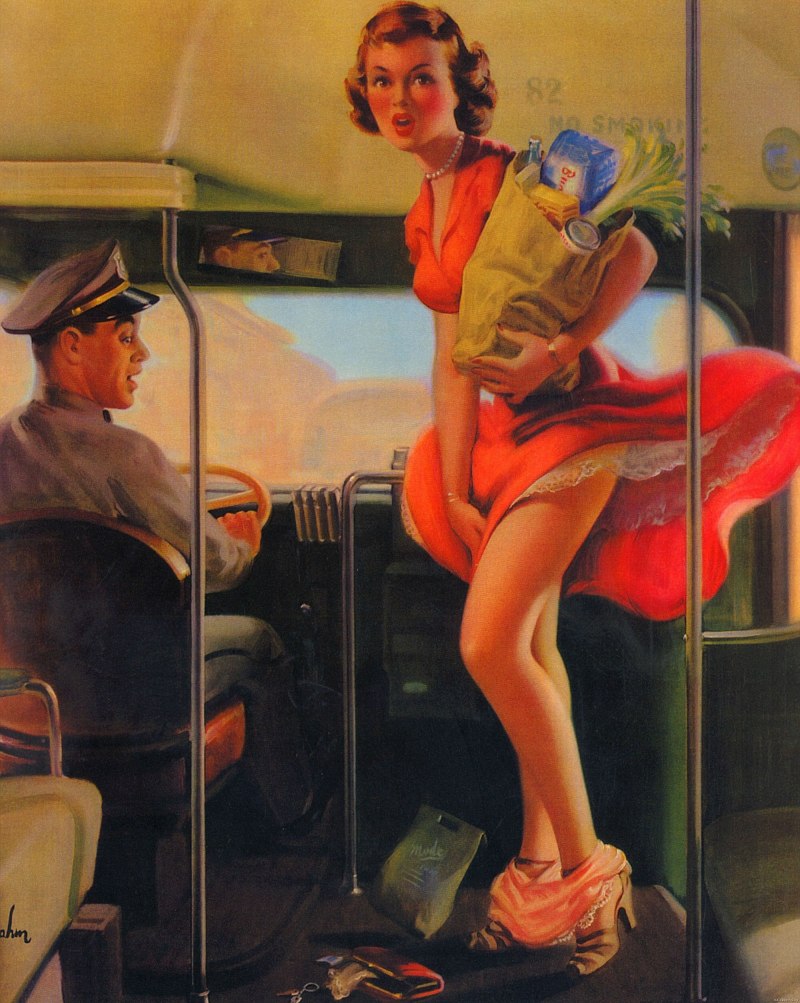 Pin-up — художник Джил Элвгрен