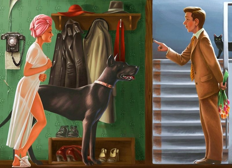 Художник пин ап Барыкин