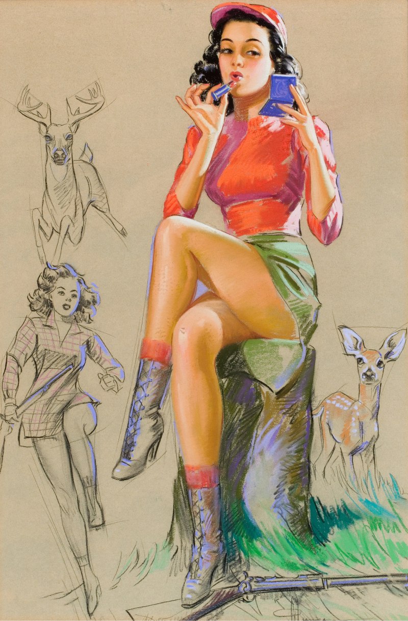 Художник Билл Меткалф