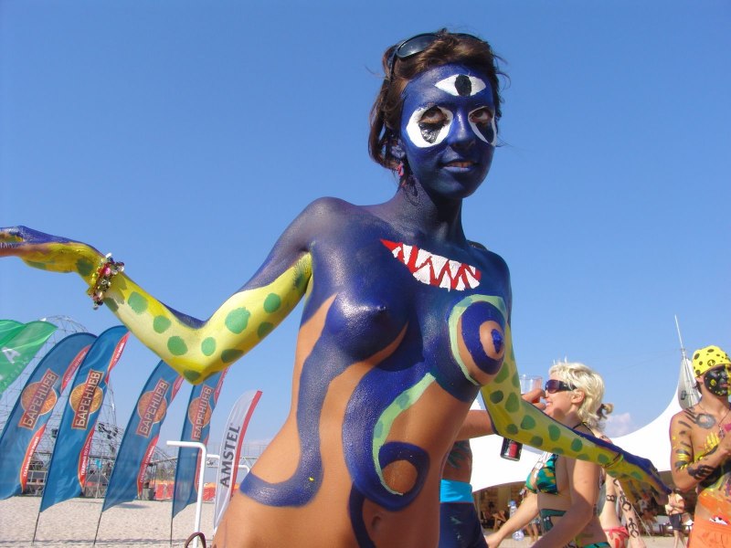 Боди арт эксгибиционизм