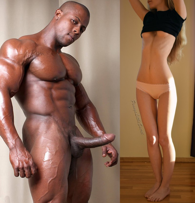 Голые молодые чернокожие парни