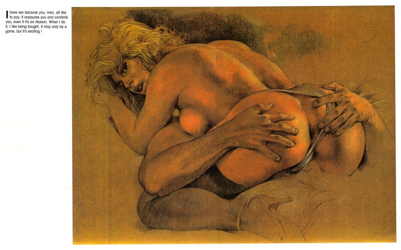 Порнографическое эротическая живопись