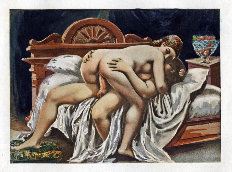 Эдуард Анри Авриль кунилингус