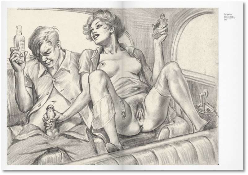 Эротические ретро рисунки карандашом