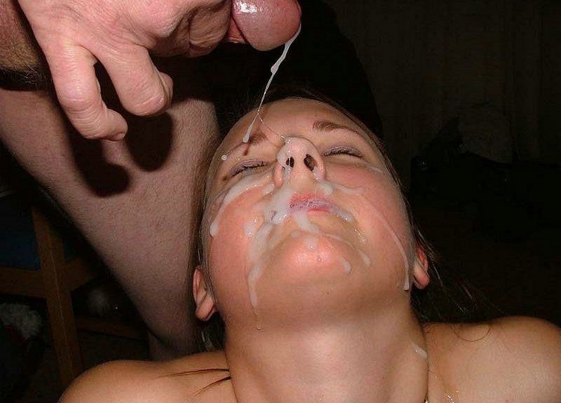 Подборка домашних камшотов