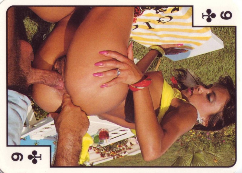 Порнографические игральные карты анал