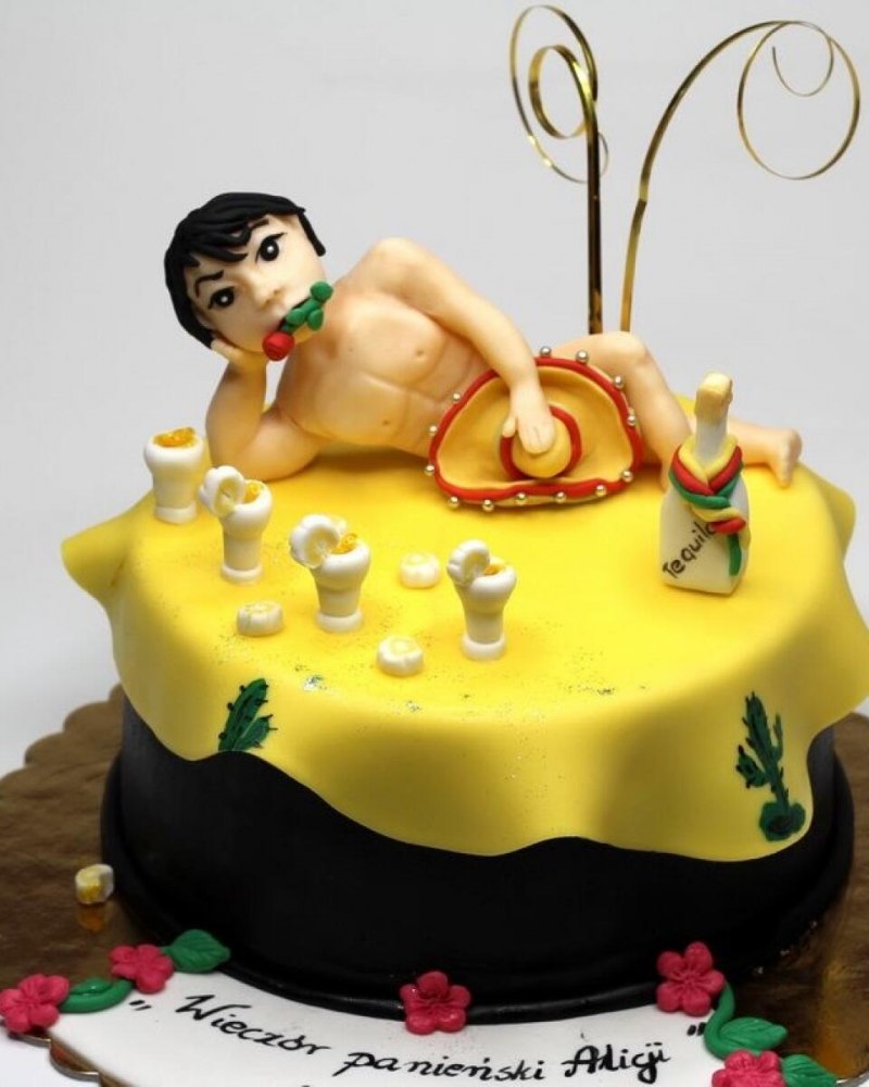 Эротические торты с днем рождения