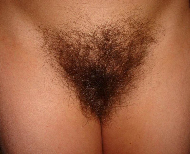 Самые волосатые женские лобки