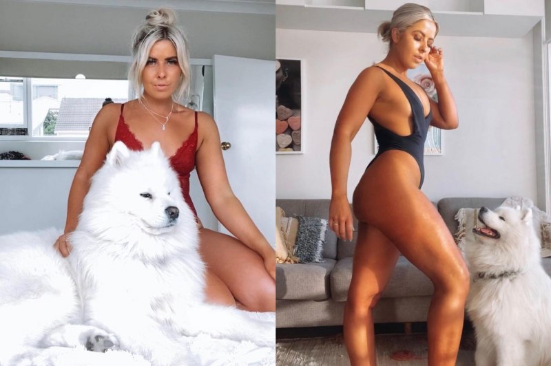 Симона Андерсон до и после похудения