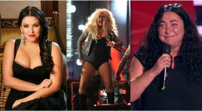 Русские звезды с лишним весом