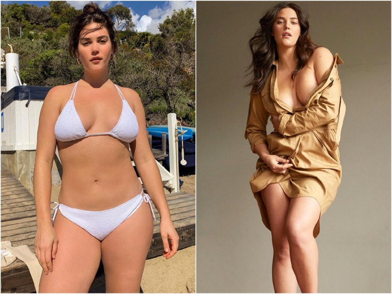 Голые модели с лишним весом