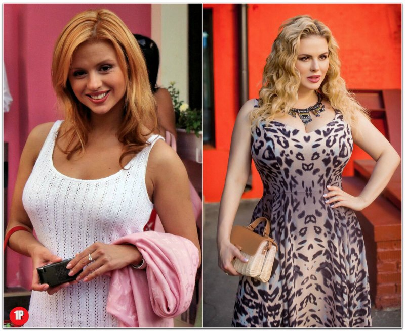 Анна Семенович до и после