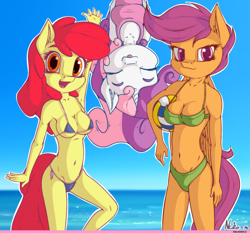 Эквестрия герлз хентай Эппл Блум