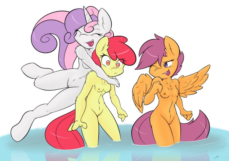 Пони Свити Бель и Рарити инцест комикс