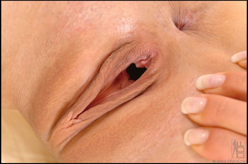 Вагина раскрытая крупно