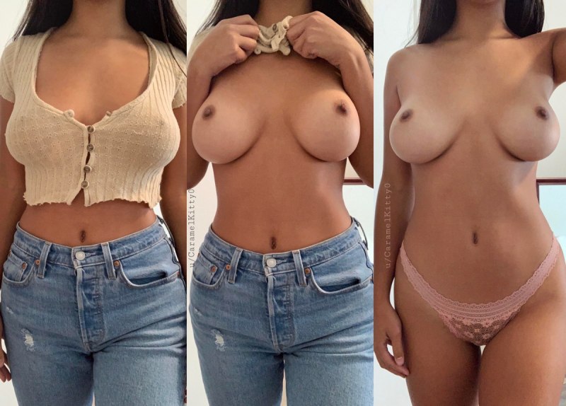 Красивые одетые раздетые с большими