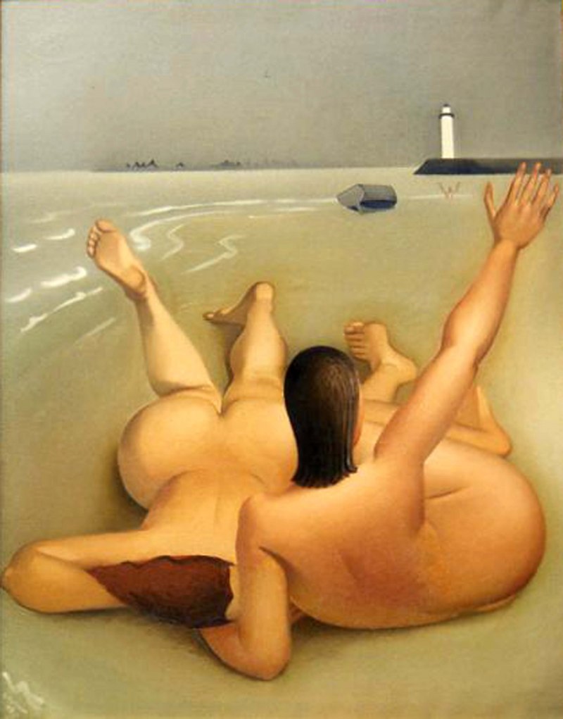 Фредерик Базиль Reclining nude