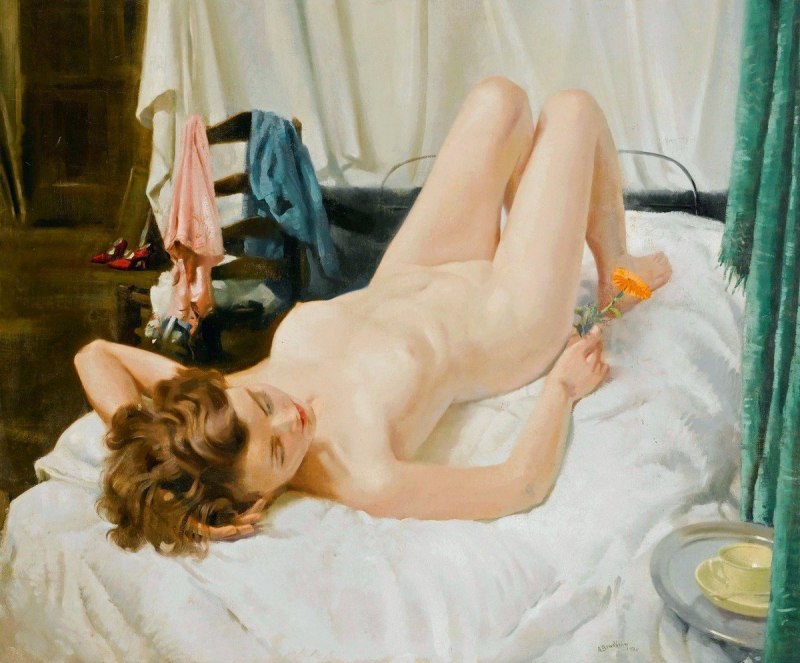 Французские картины голых