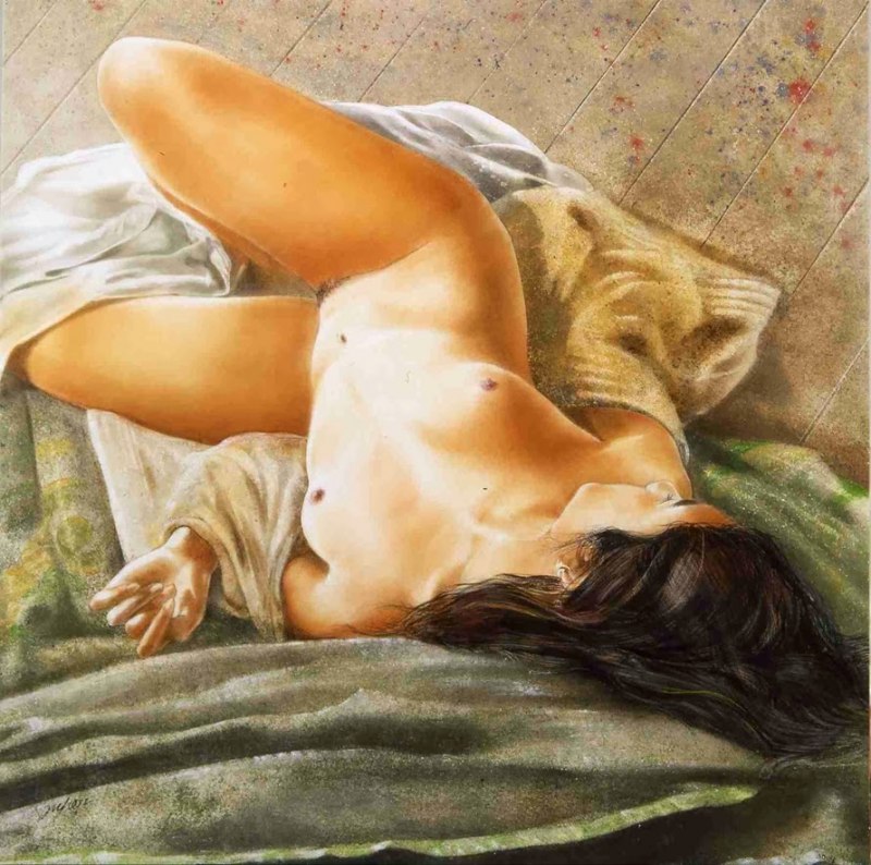 Картины ню маслом исторические
