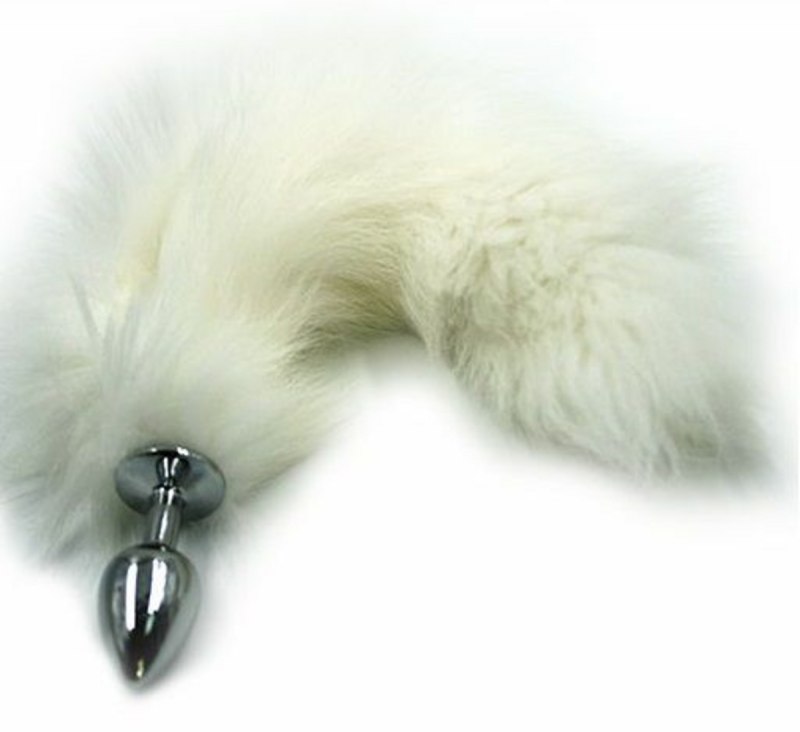 Kanikule анальная пробка с пушистым хвостом s 6.1 см
