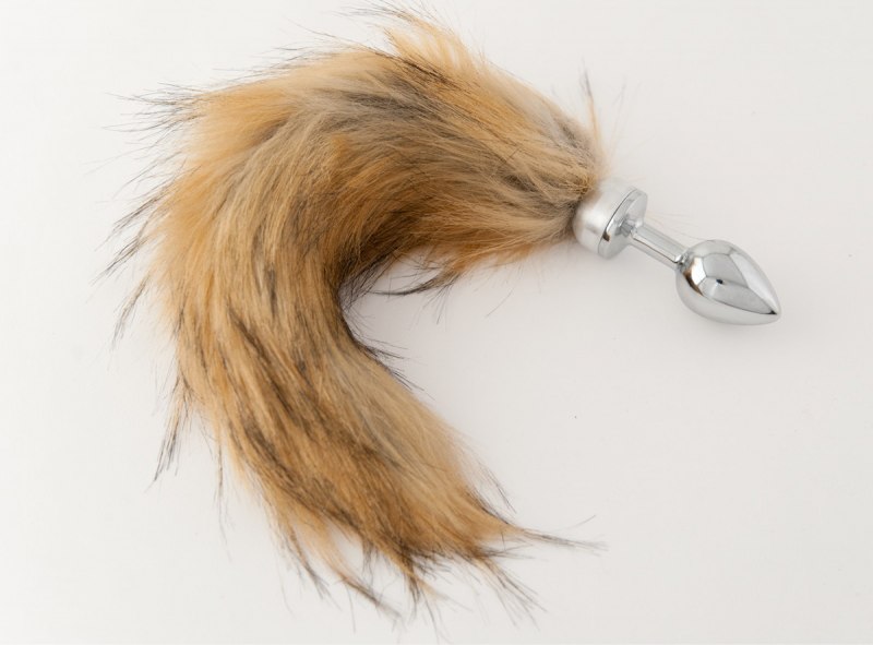 Анальная пробка Лисий хвостик