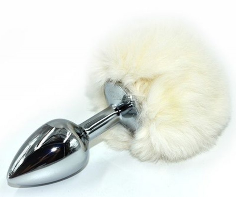 Orion анальная пробка с меховым хвостиком 509930 12 см