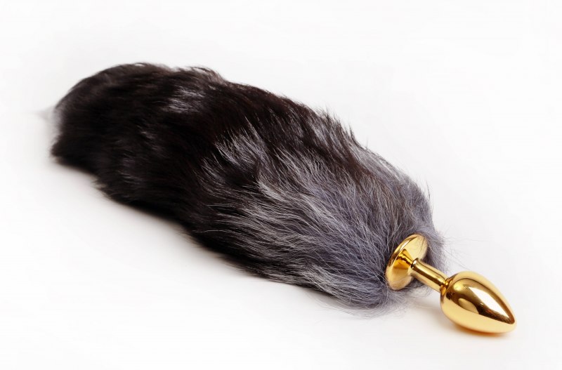 Анальная пробка Лисий хвостик