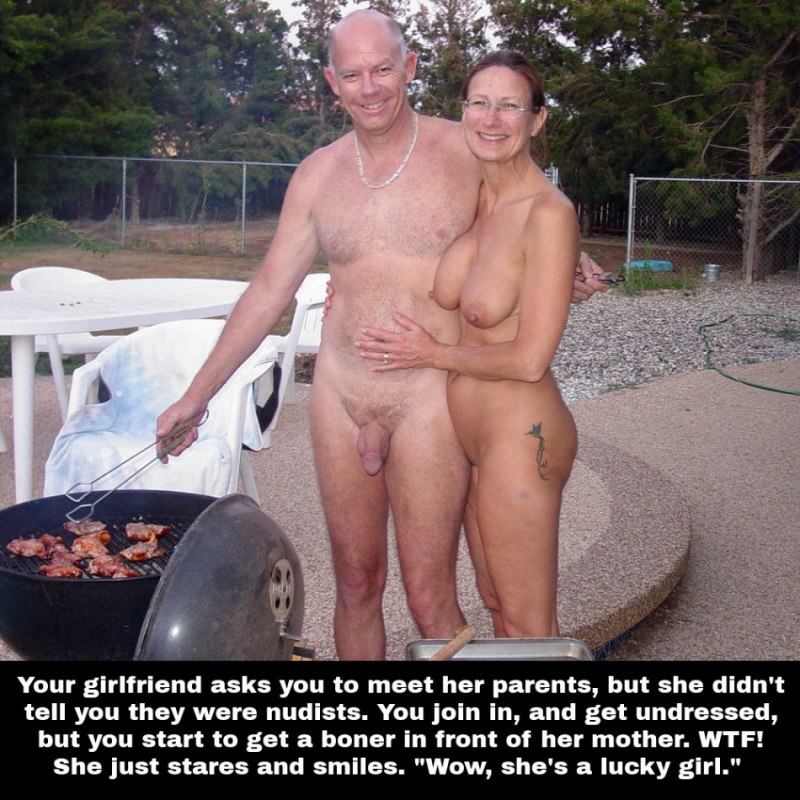 Голые зрелые пары на даче