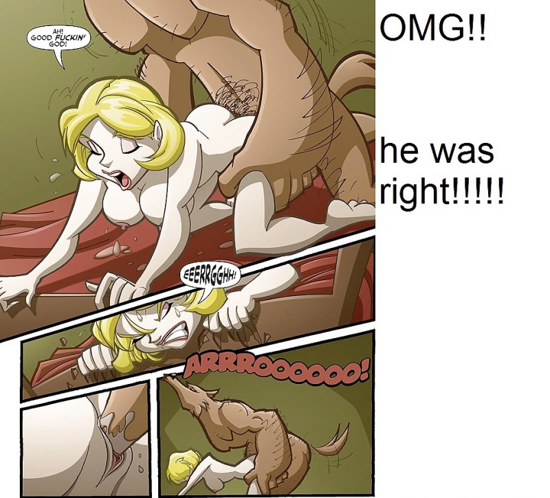 Красная шапочка и серый волк порнокомикс