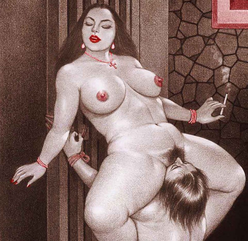 Женщина заставила лизать