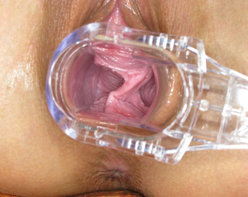 Вагина раскрытая крупно