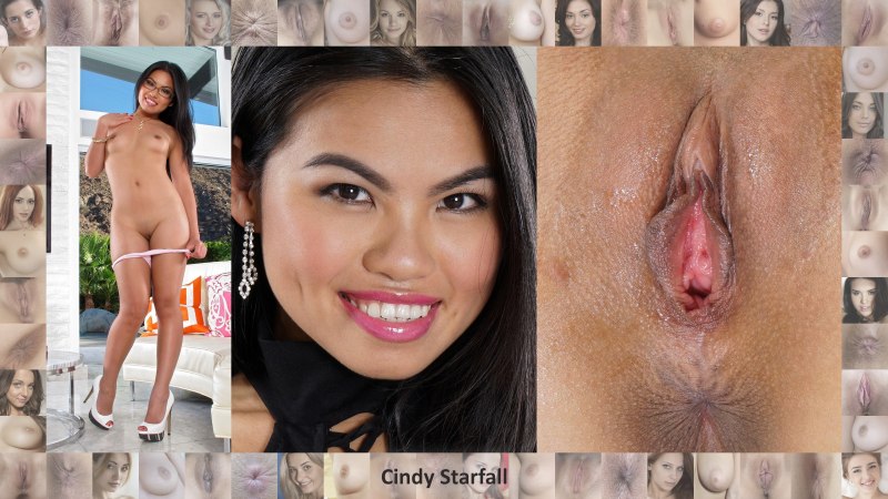 Лица девушек и их вагины